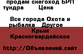 продам снегоход БРП тундра 550 › Цена ­ 450 000 - Все города Охота и рыбалка » Другое   . Крым,Красногвардейское